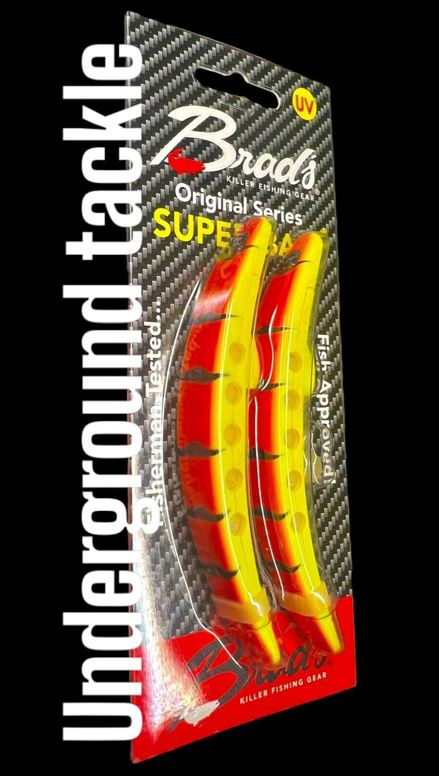 BRAD’S 2-Pack Super Bait Original UV “GROUCHO”  *RARE*
