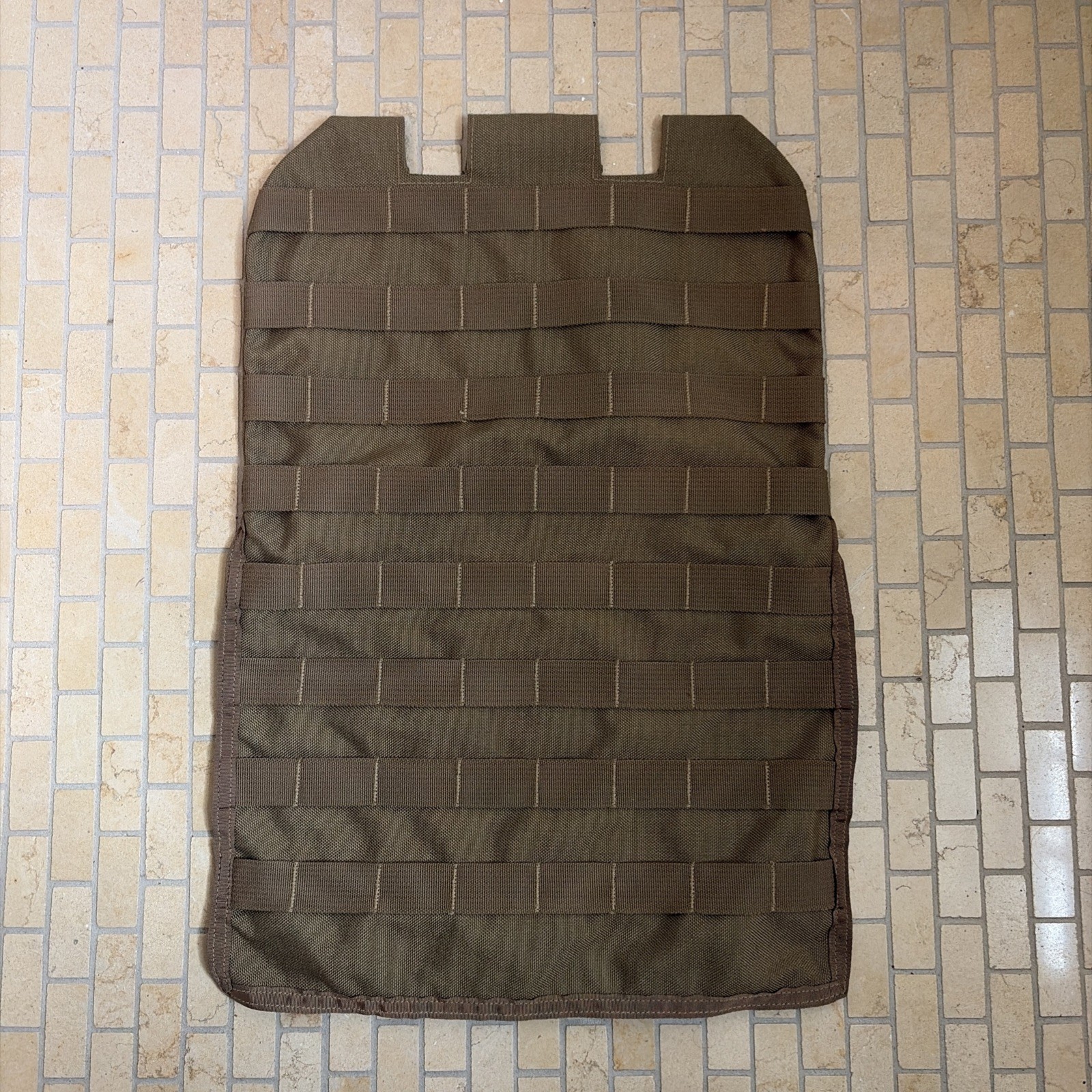 TacMed Solutions MOLLE  Vehicle Seat Organizer Panel — Coyote Brown, Unissued