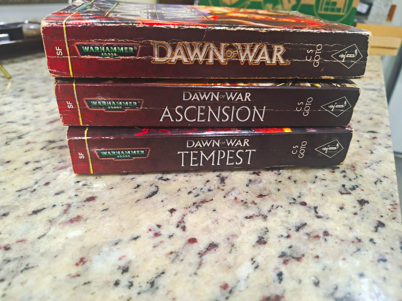 Warhammer 40,000 Dawn of War Paperback Set (3) C. S. Goto Ascension Tempest Warhammer 40,000 Dawn of War Paperback Set (3) C. S. Goto Ascension Tempest