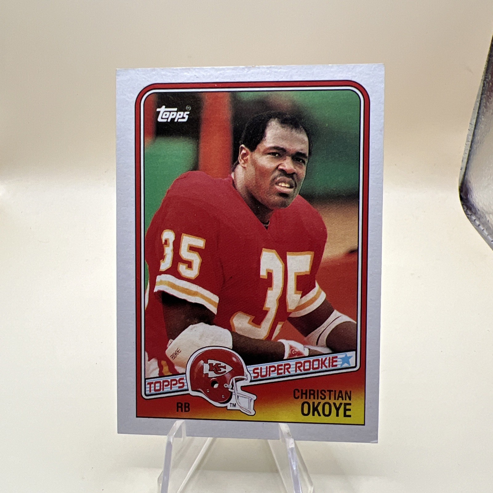 1988 Topps - Christian Okoye #363 (RC)