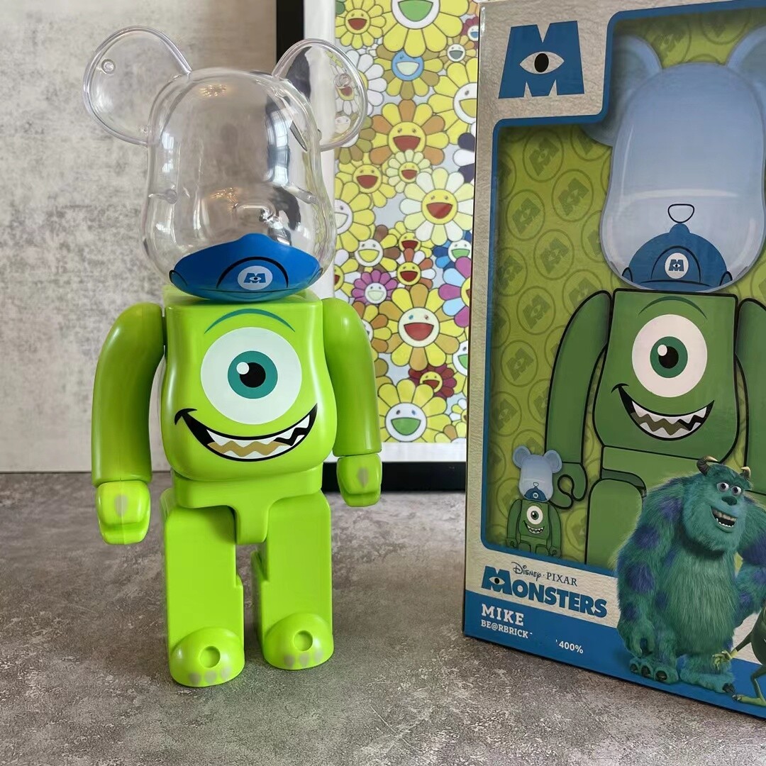Monsters,Inc.sulley-Mike-Henry400%Bearbrick Action Figure Home Deco Art Toy Gift