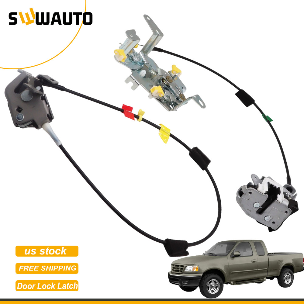 Rear Right Lower Upper Door Lock Latch Assembly For 97-03 Ford F150 Extended Cab
