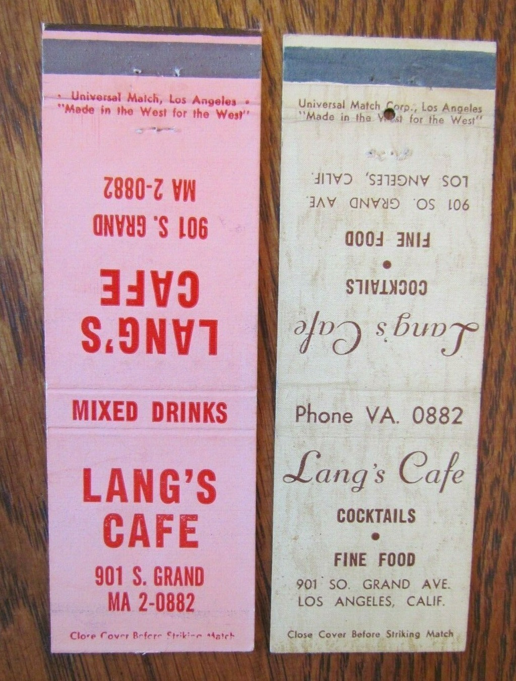 MADE IN THE WEST FOR THE WEST: LANG\'S CAFE (LOS ANGELES, CALIFORNIA) (2) -F15