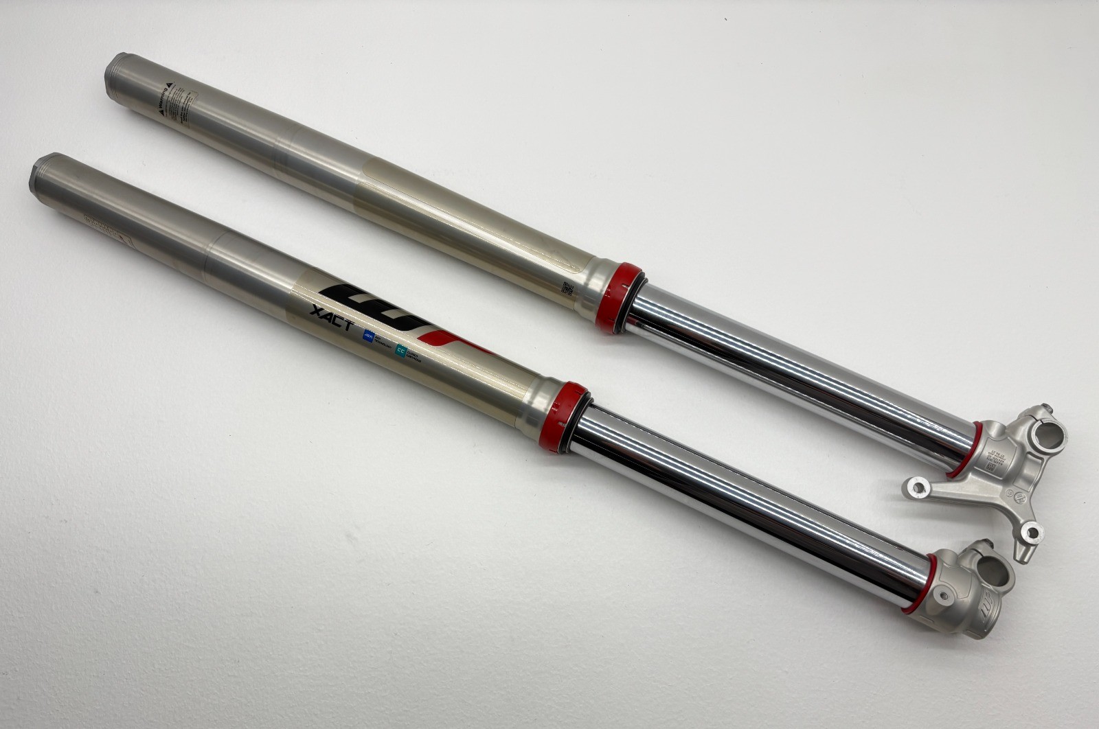 New 2023-2027 KTM 450 SX-F WP XACT Front Fork Set 48mm Suspension Tubes Legs ✅