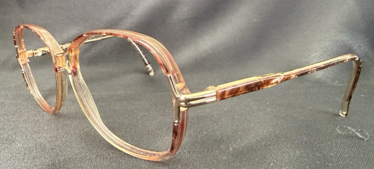Vintage Maurice St Michel Eyeglasses Frames Italy Amber Tortoise Oversized 135 Vintage Maurice St Michel Eyeglasses Frames Italy Amber Tortoise Oversized 135