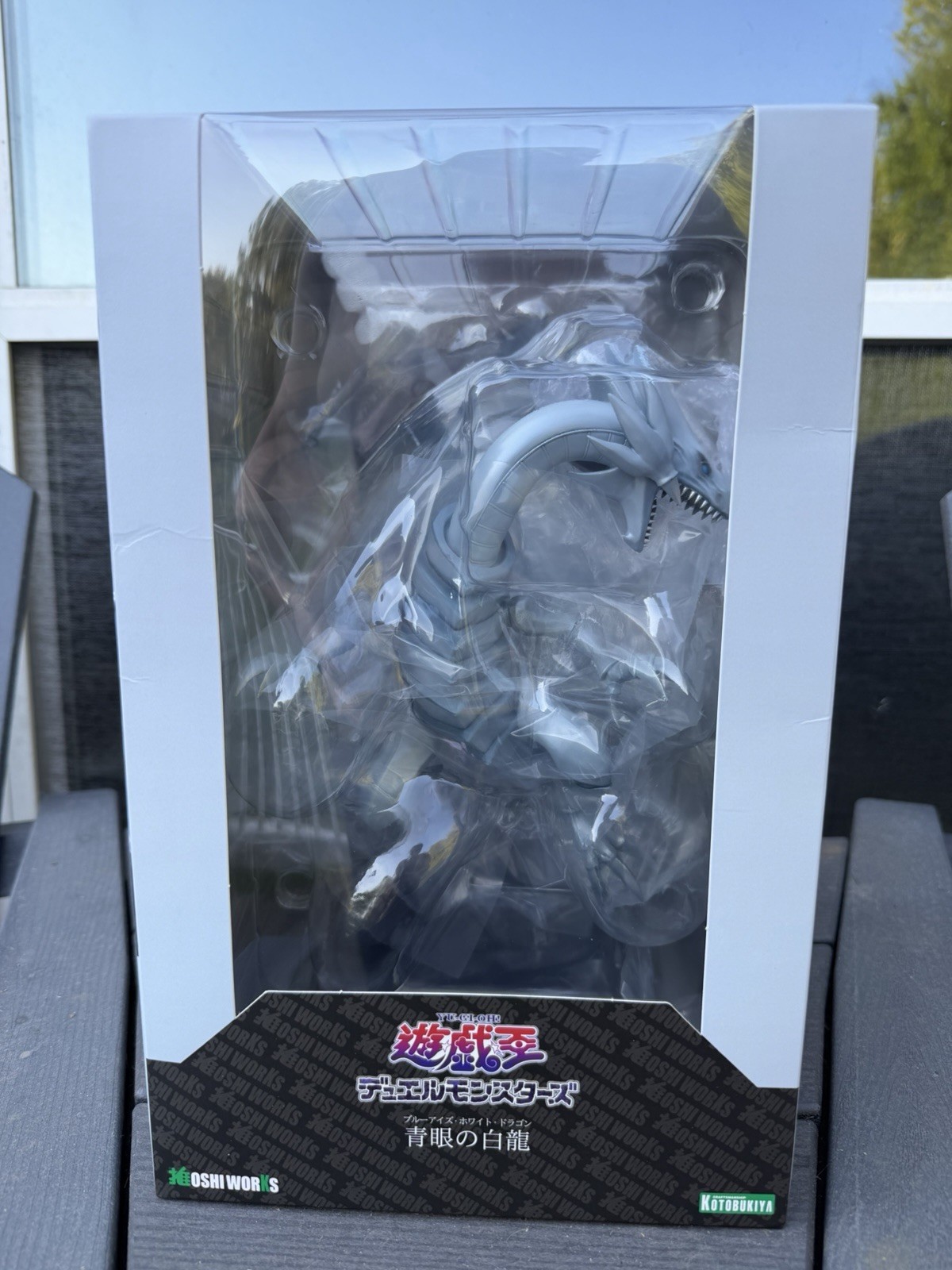 Kotobukiya Yu-Gi-Oh Duel Monsters OSHI WORKS Blue-Eyes White Dragon New Japan