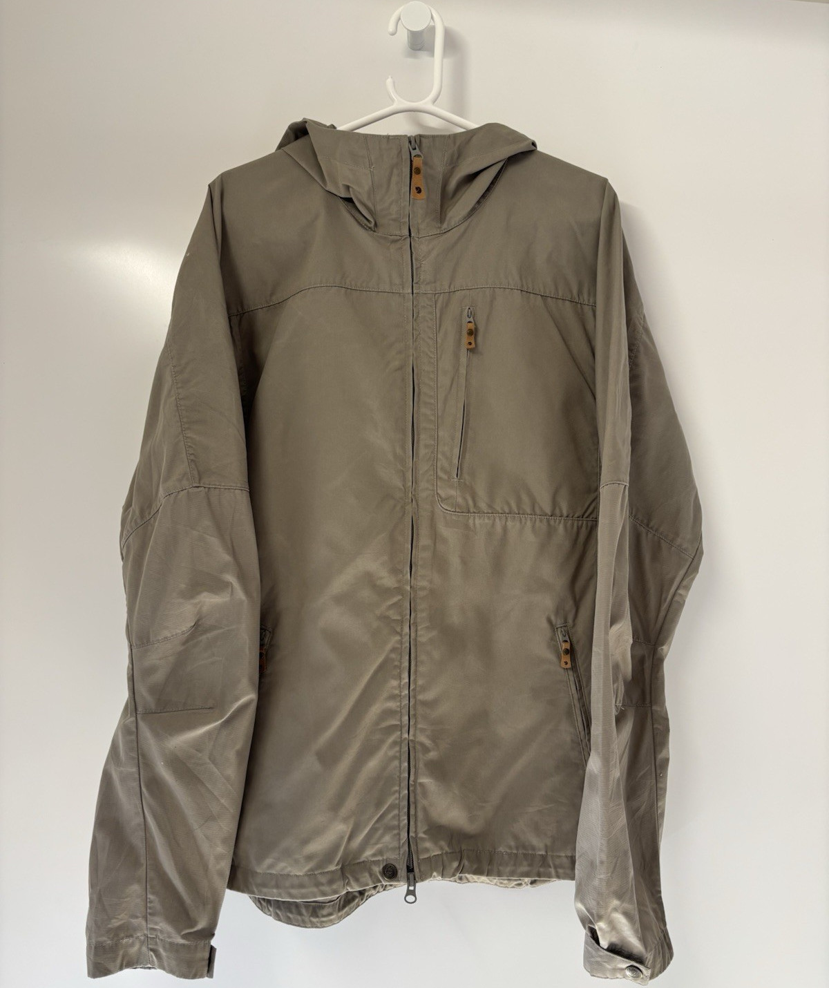 Fjallraven Sten Jacket Men’s XL Grey G-1000 Hooded Outdoor Hiking Coat 81679 Fjallraven Sten Jacket Men’s XL Grey G-1000 Hooded Outdoor Hiking Coat 81679