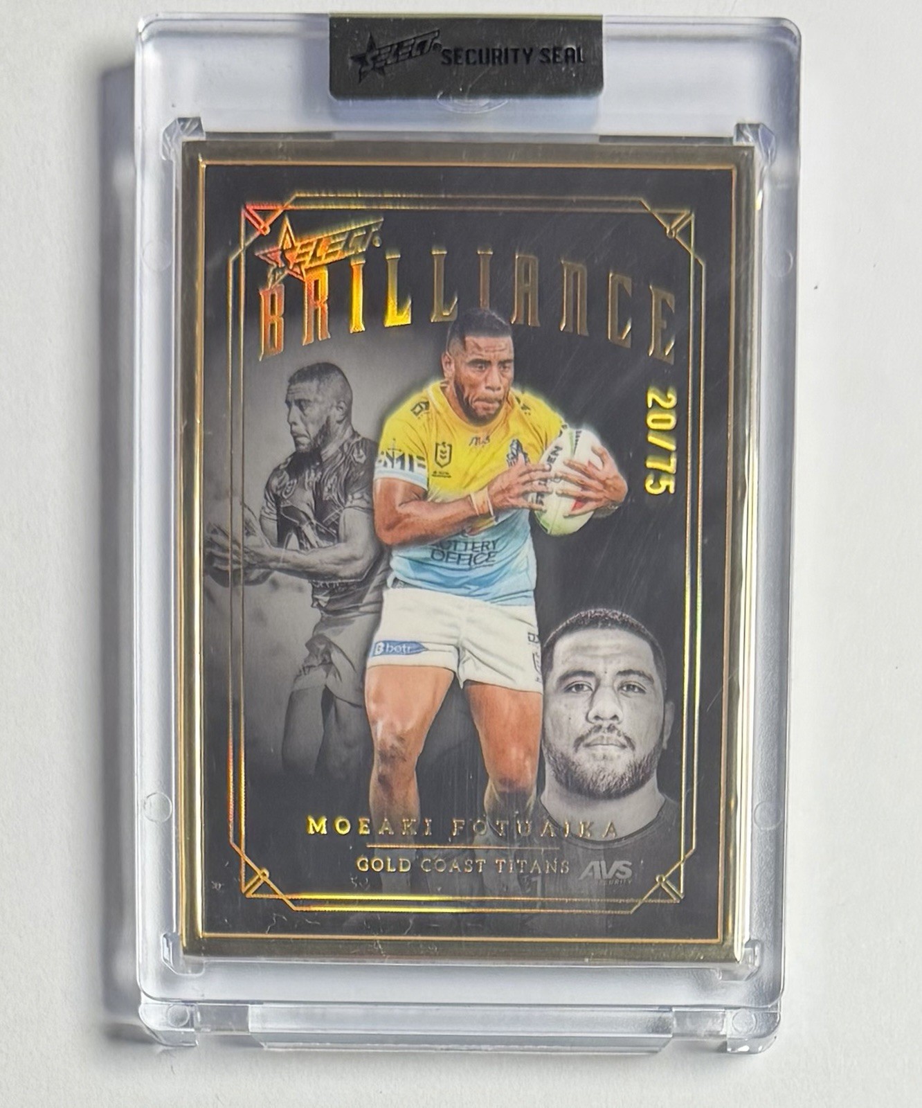 Select 2026 NRL Brilliance Moeaki Fotuaika /75 Select 2026 NRL Brilliance Moeaki Fotuaika /75