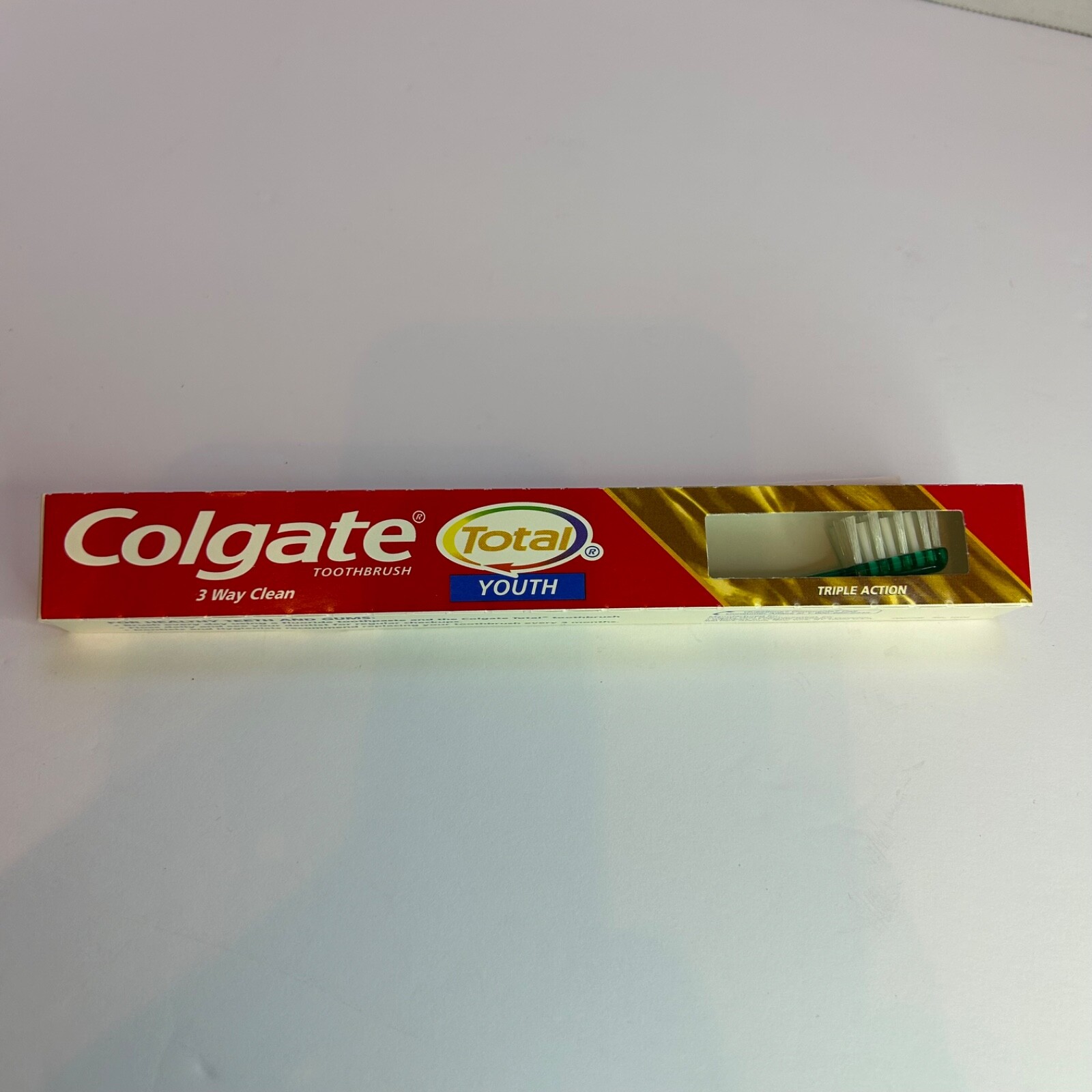 NOS Vtg 2006 Colgate Total Youth Toothbrush Triple Action - Pick Color