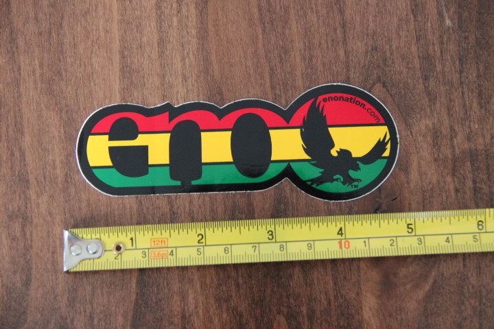 ENO Hammocks Eagles Nest Outfitters STICKER Decal New Rasta