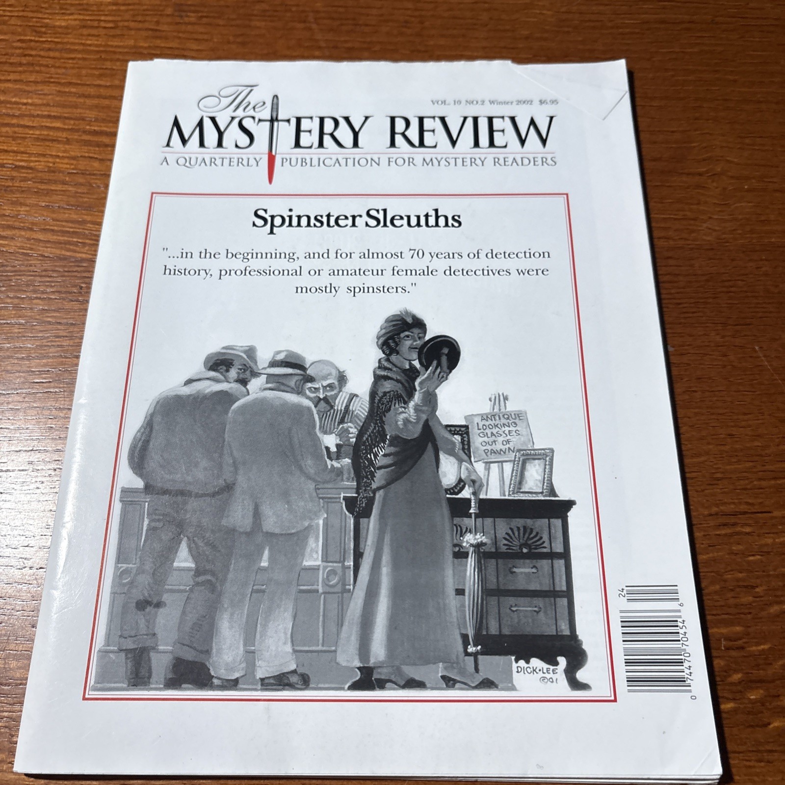 VTG 2002 The Mystery Review: Female Spinster Detective History / Mary Rinehart