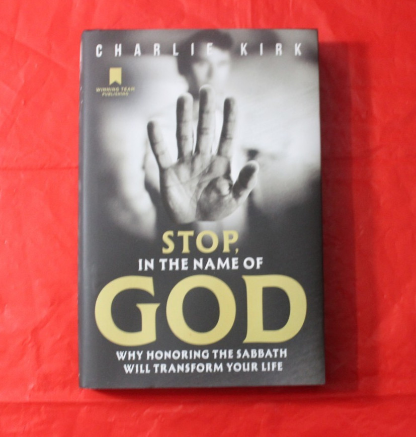 Stop, in the Name of God by Charlie Kirk (NEW 2025, Hardcover) We Combine Ship Stop, in the Name of God by Charlie Kirk (NEW 2025, Hardcover) We Combine Ship