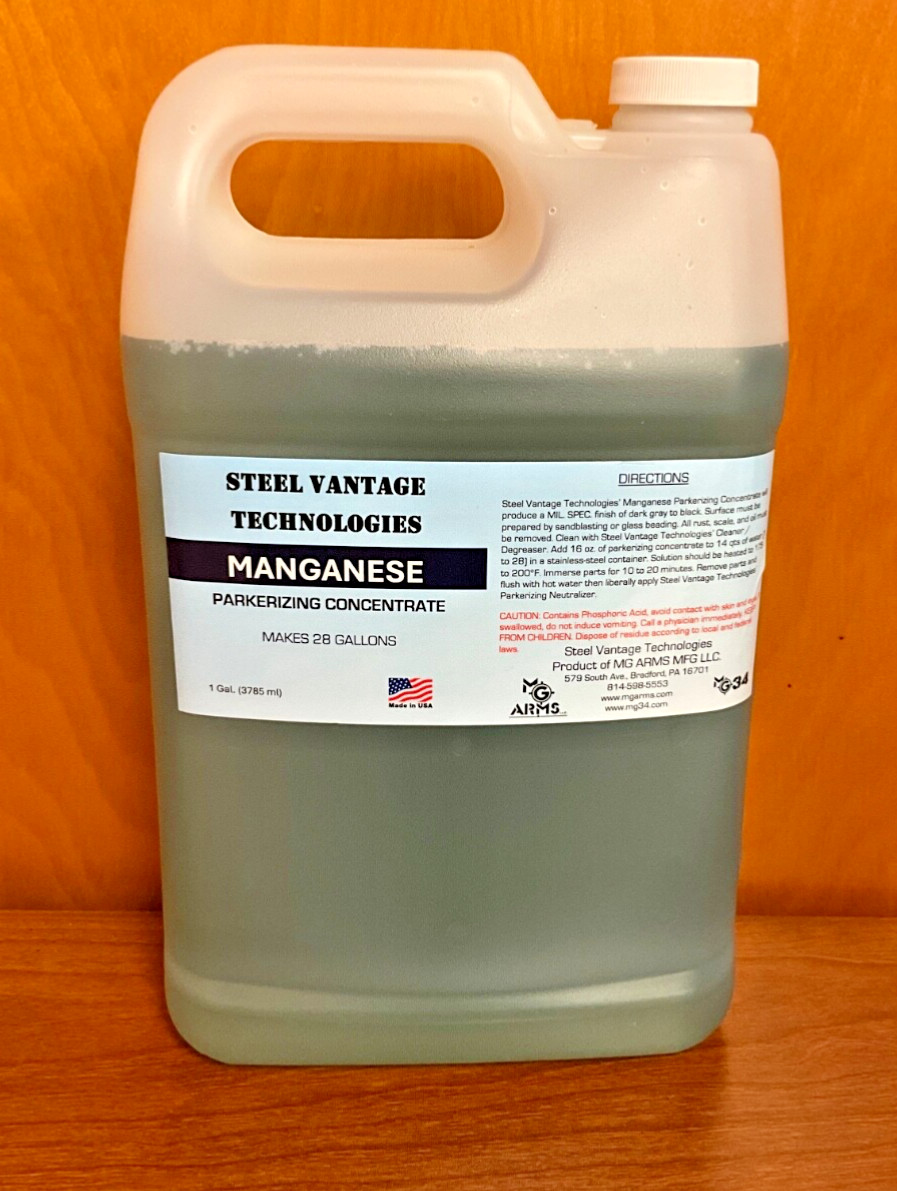 MANGANESE PARKERIZING CONCENTRATE GUNSMITH KNIFE MAKING AUTO RESTORATION HOBBY