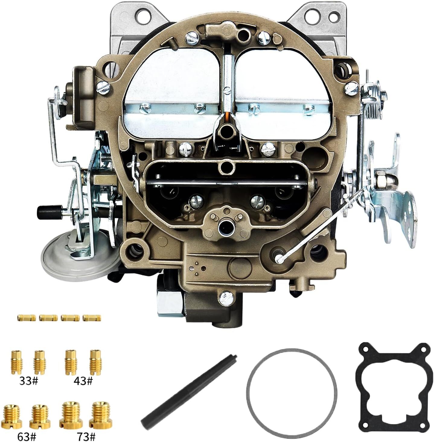 Quadrajet Carburetor Carb For 68-69 Cadillac new Rochester 4 Barrel Carb Yellow