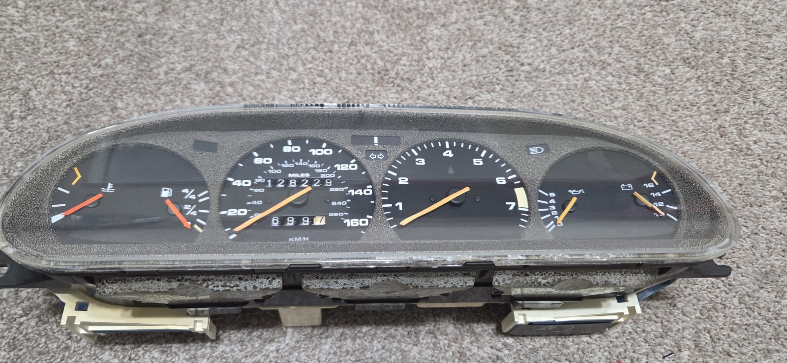 For1983-1991  Porsche  Speedometer Instrument Cluster Oem From 1988