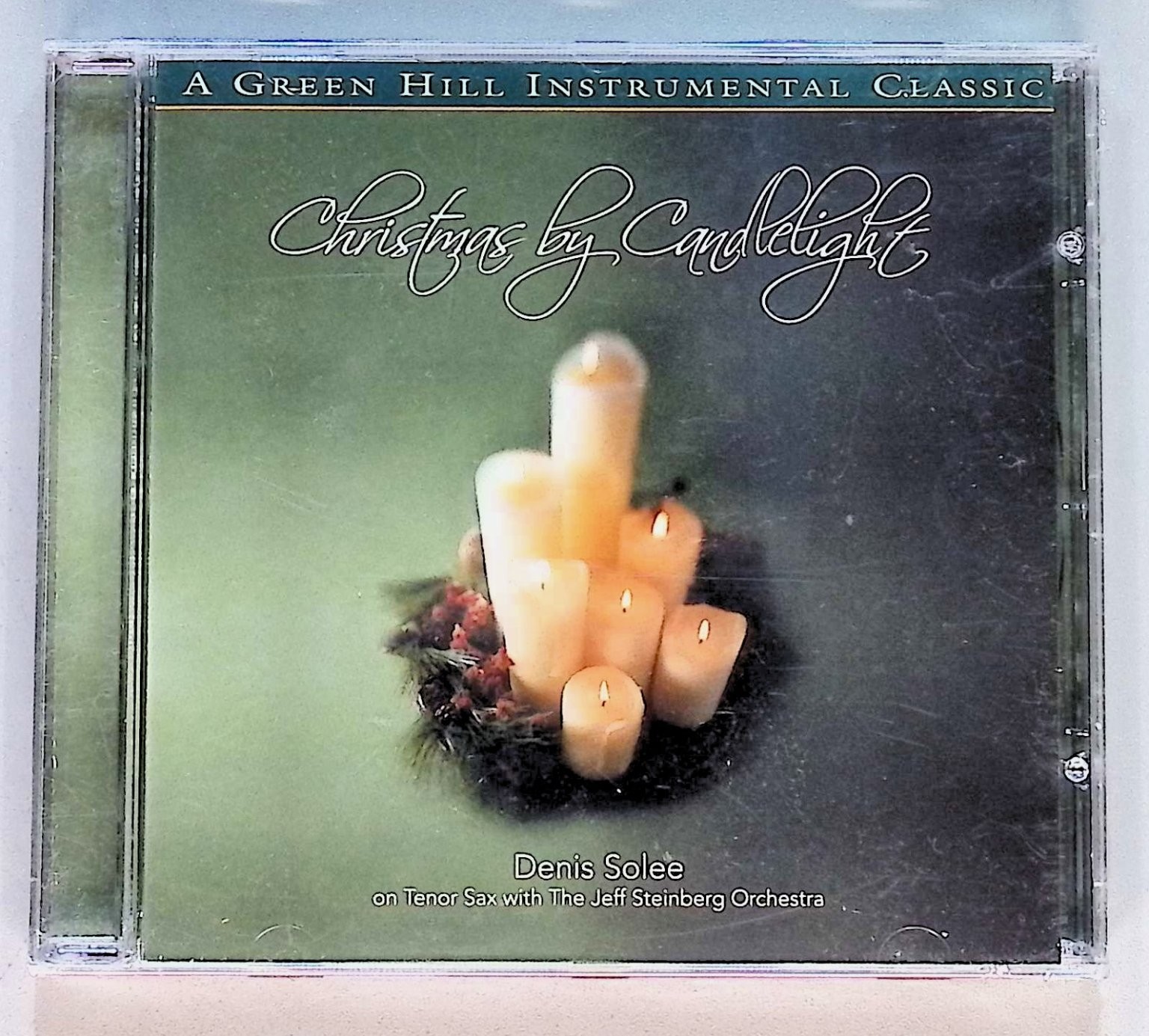 Denis Solee – Christmas By Candlelight CD 2002 Instrumental Green Hill Jazz