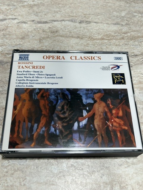 ROSSINI Tancredi Opera CD 2-CD Set Ewa Podles Sumi Jo Alberto Zedda Classical