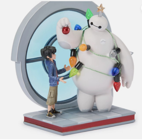 NEW - Disney Store Baymax and Hiro Hamada Sketchbook Ornament