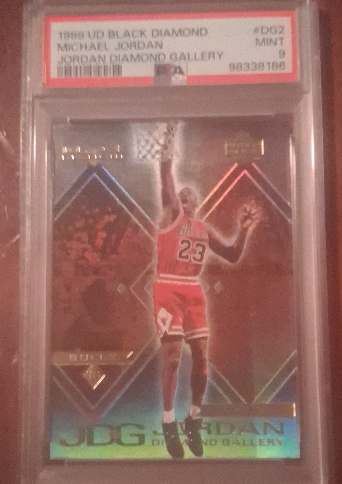 1999-00 Upper Deck Black Diamond - Jordan Diamond Gallery Michael Jordan #DG2 1999-00 Upper Deck Black Diamond - Jordan Diamond Gallery Michael Jordan #DG2
