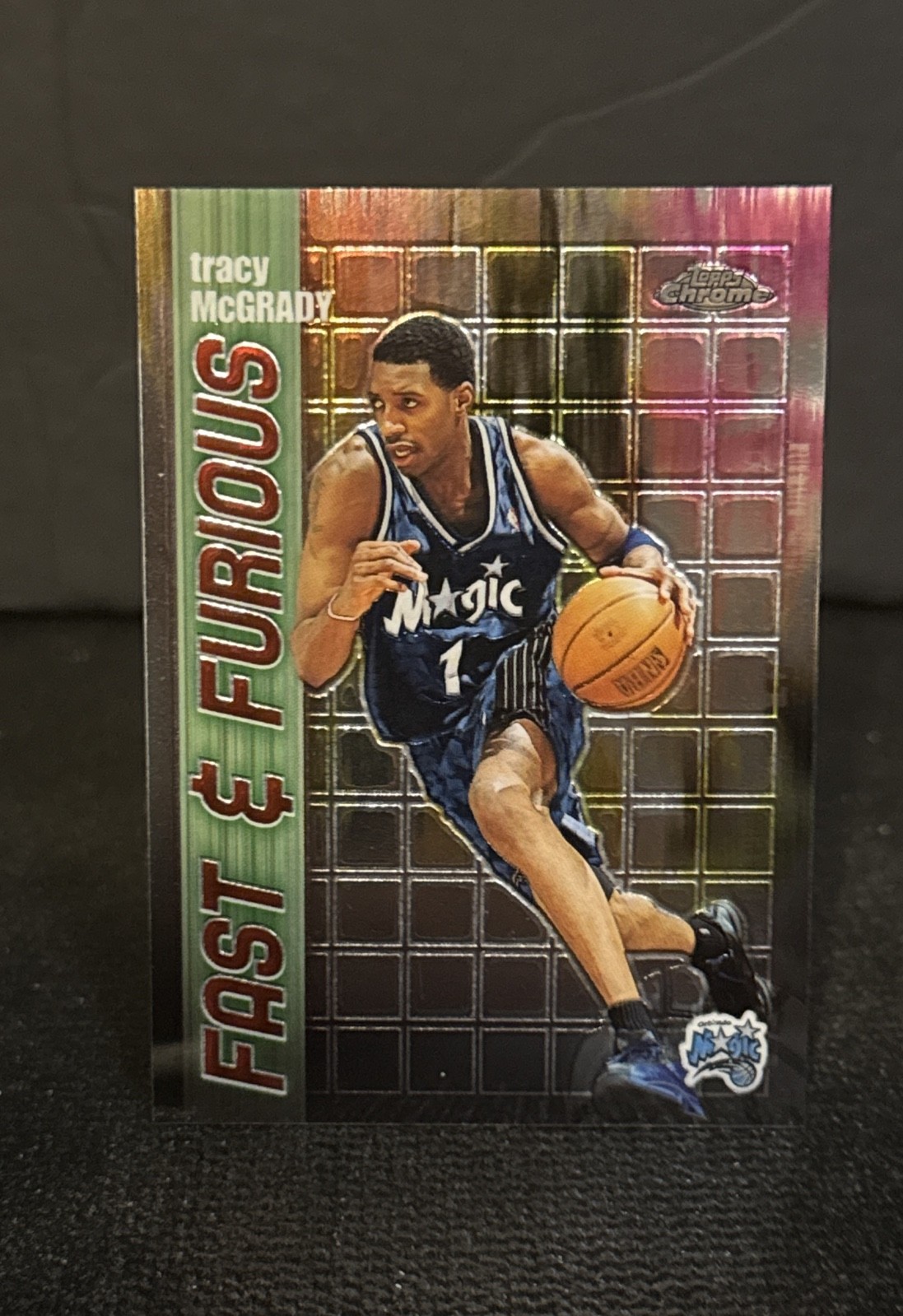 2001-02 Topps Chrome - Fast & Furious Tracy McGrady #FF03 C2 2001-02 Topps Chrome - Fast & Furious Tracy McGrady #FF03 C2
