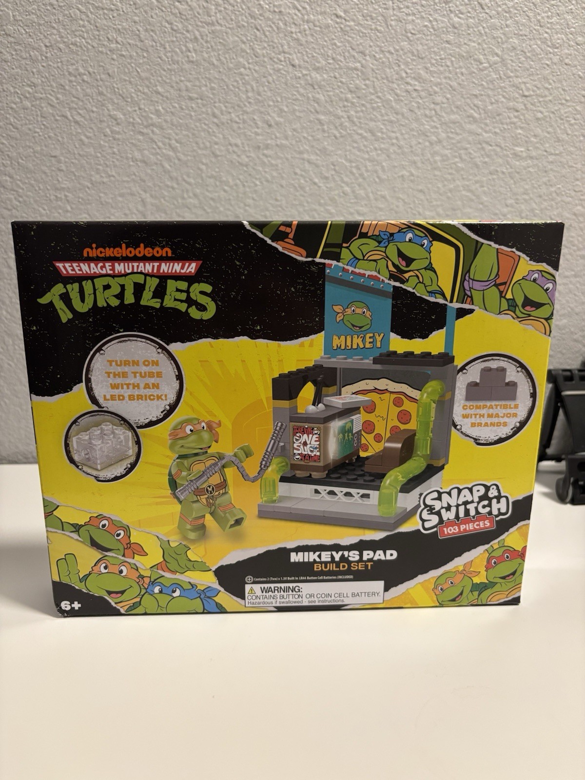 MIKEY\'S PAD Teenage Mutant Ninja Turtles Snap & Switch Brick Set MIKEY\'S PAD Teenage Mutant Ninja Turtles Snap & Switch Brick Set