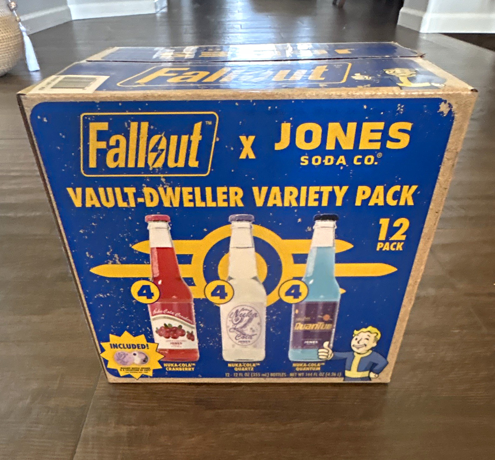 Jones Soda Co. Fallout Vault-Dweller Variety Pack 12-Pack Vault Boy