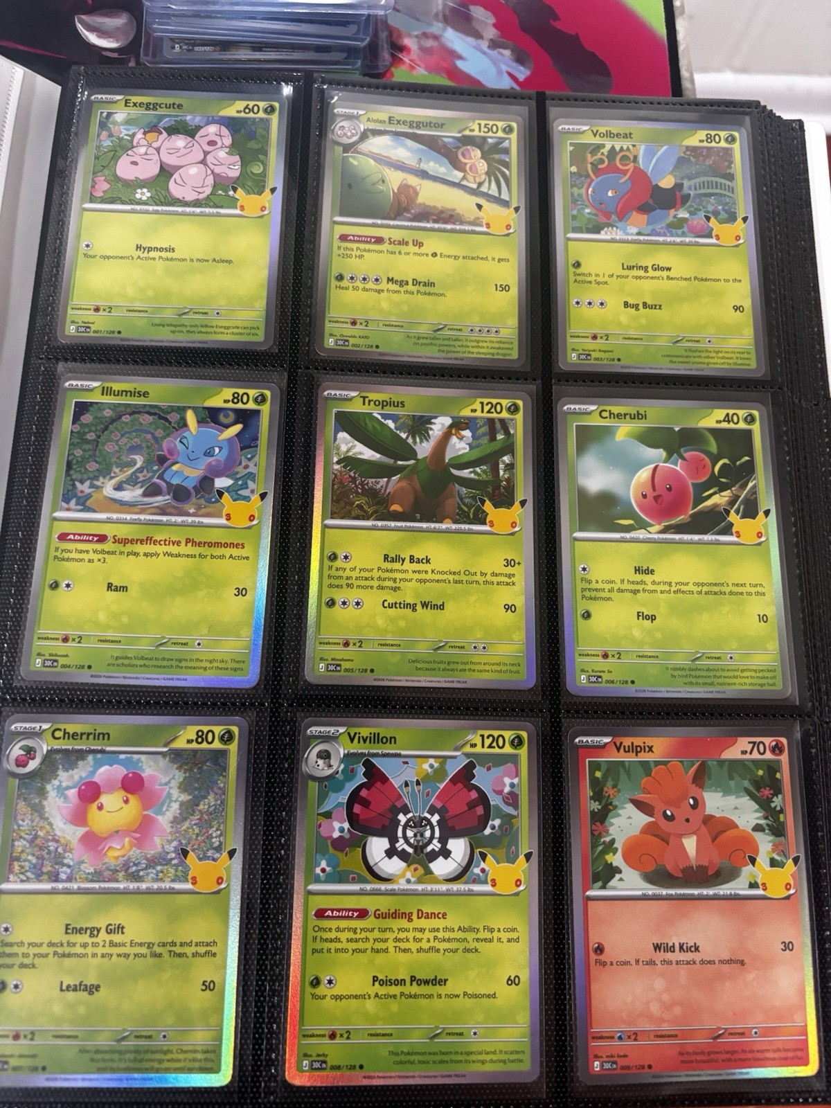 30th Anniversary Pokemon Complete Base Set All 128, All Ex, And All 30 Pikachu