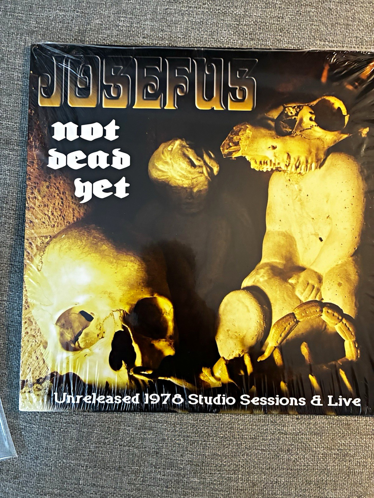 Josefus Not Dead Yet Vinyl 2013 Shroomangel Records Live Album UNOPENED Josefus Not Dead Yet Vinyl 2013 Shroomangel Records Live Album UNOPENED