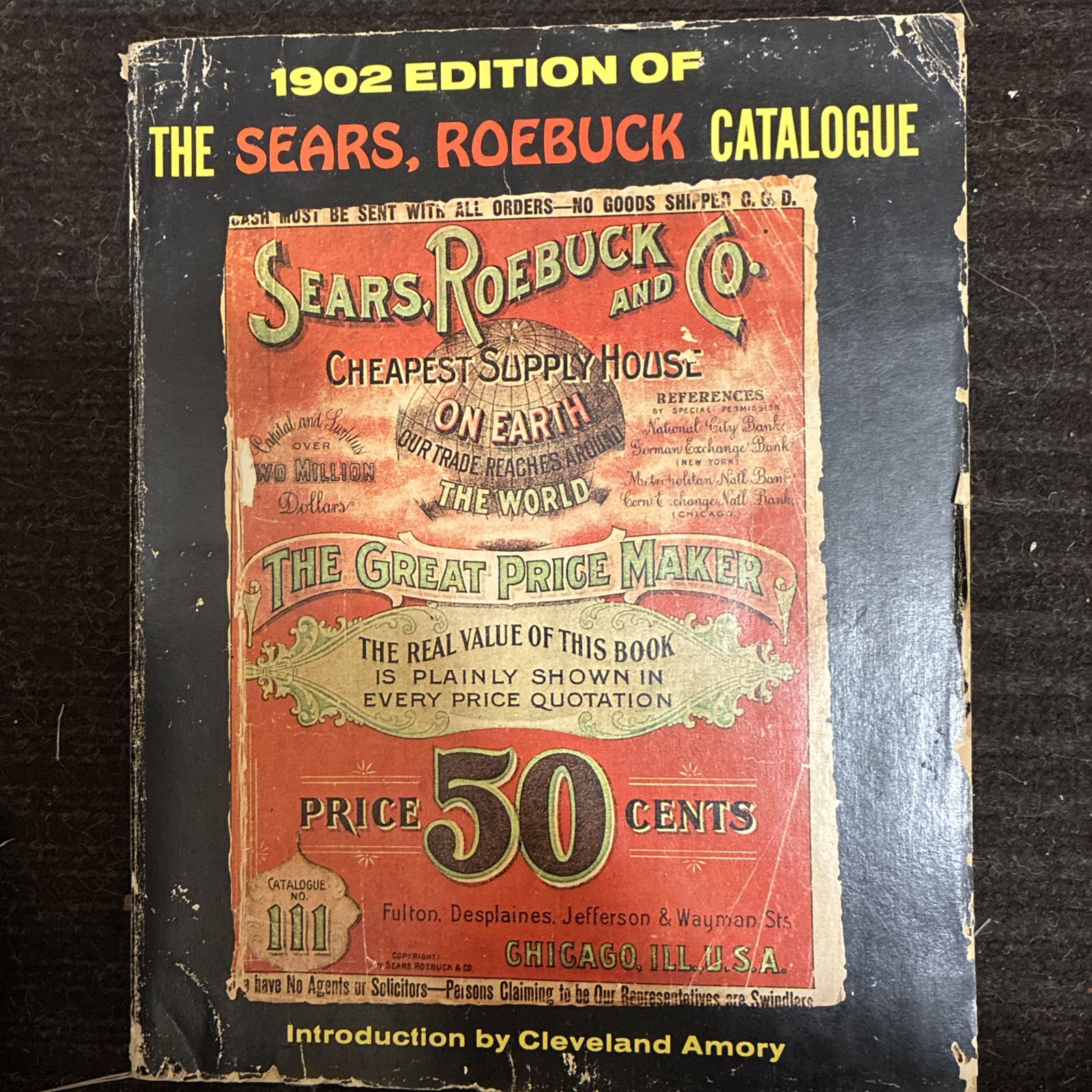 Collect The Sears Roebuck Catalogue inscribed J Riley Bembry Cima California CA