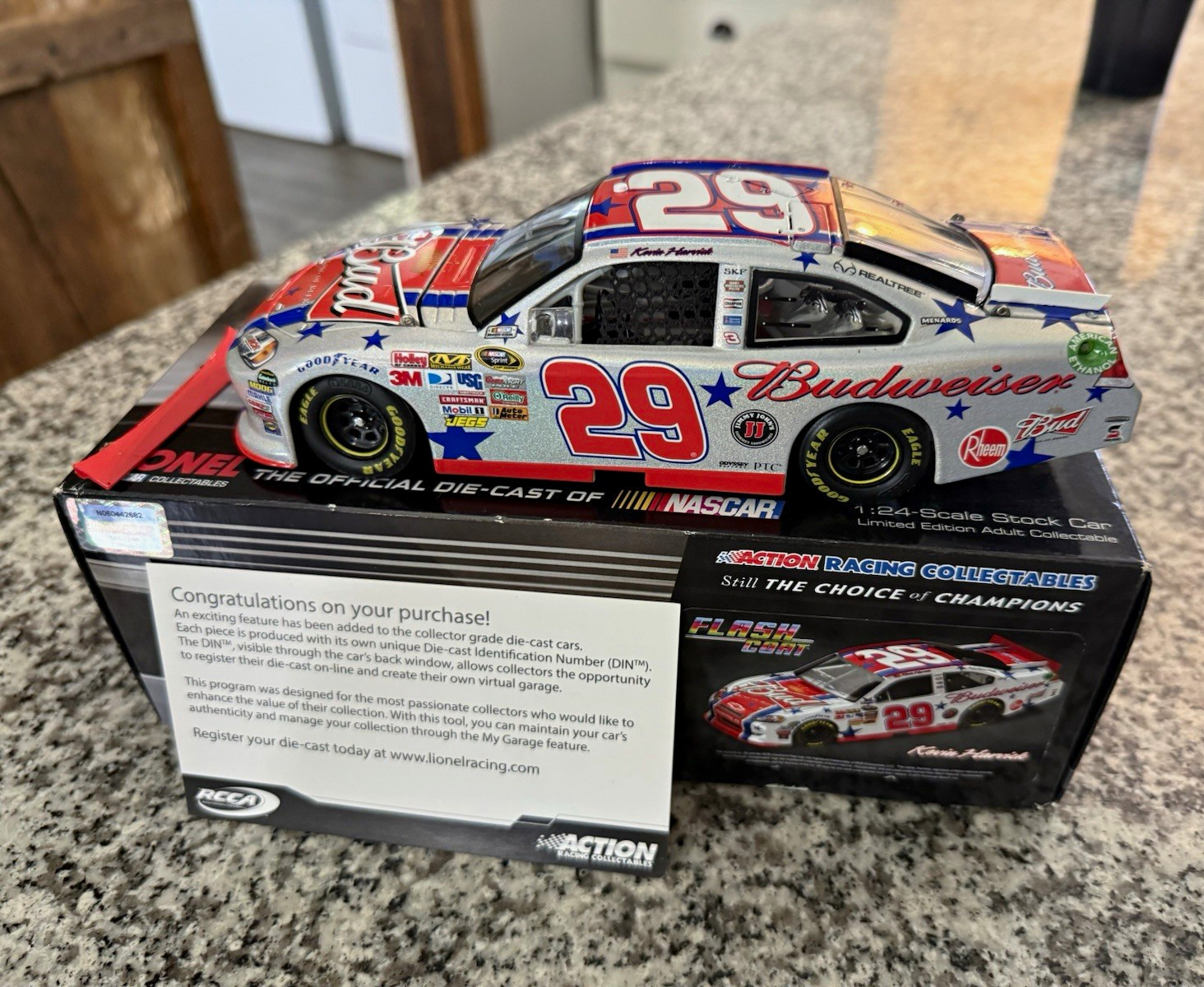 Action Racing Collectables Kevin Harvick Budweiser 2011 Impala 1:24 Action Racing Collectables Kevin Harvick Budweiser 2011 Impala 1:24