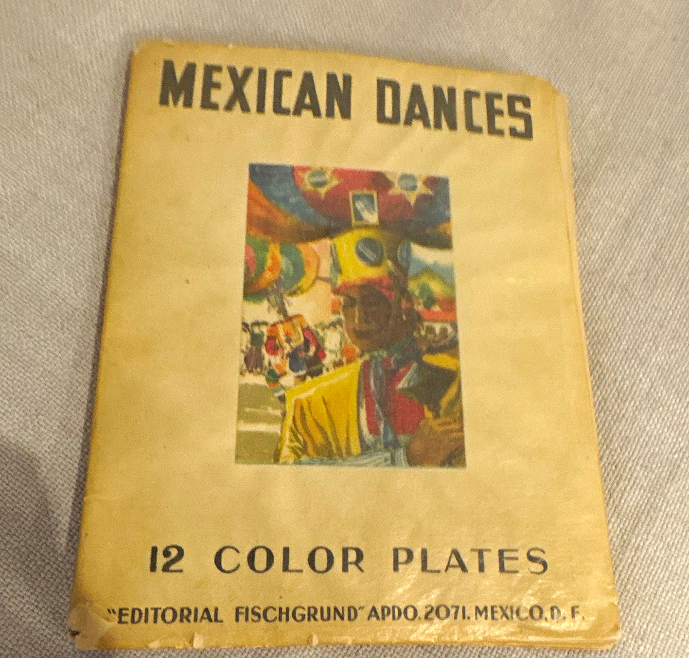 Mexican Dances Portfolio by Ramon Valdiosera w/ 12 Color Plates from 1940’s rare Mexican Dances Portfolio by Ramon Valdiosera w/ 12 Color Plates from 1940’s rare