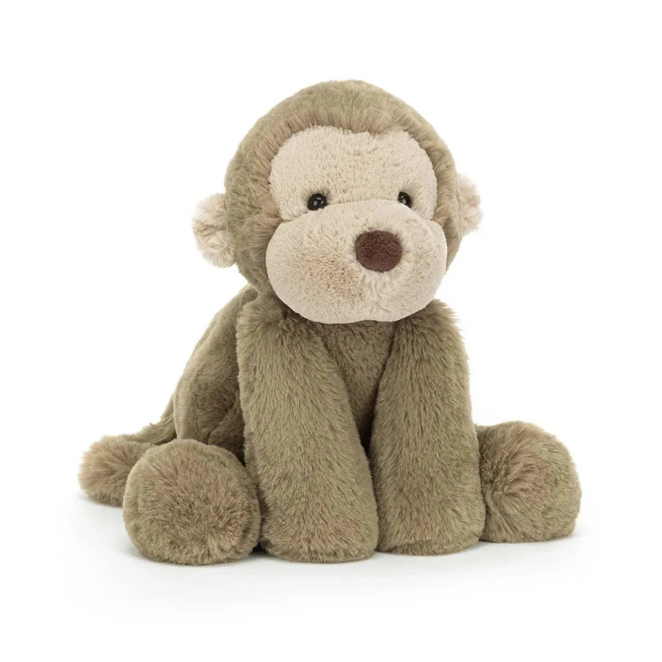 NEW. Smudge Monkey Medium Plush Soft Toy NWT w/ Tag & Dust Bag Gift