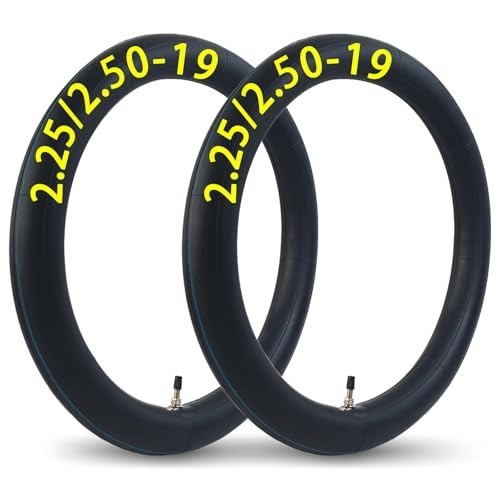 2-Pcs 2.25/2.50-19 Inner Tube 2.25-19 2.50-19 Tube 70/100-19 Dirt Bike Tube