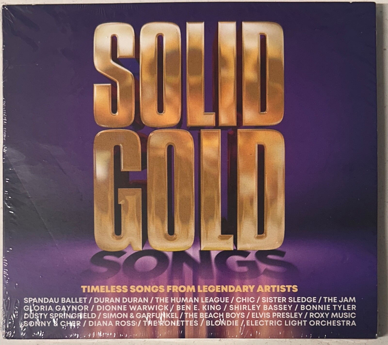 Various - Solid Gold Songs (CD) New Sealed Damaged Various - Solid Gold Songs (CD) New Sealed Damaged