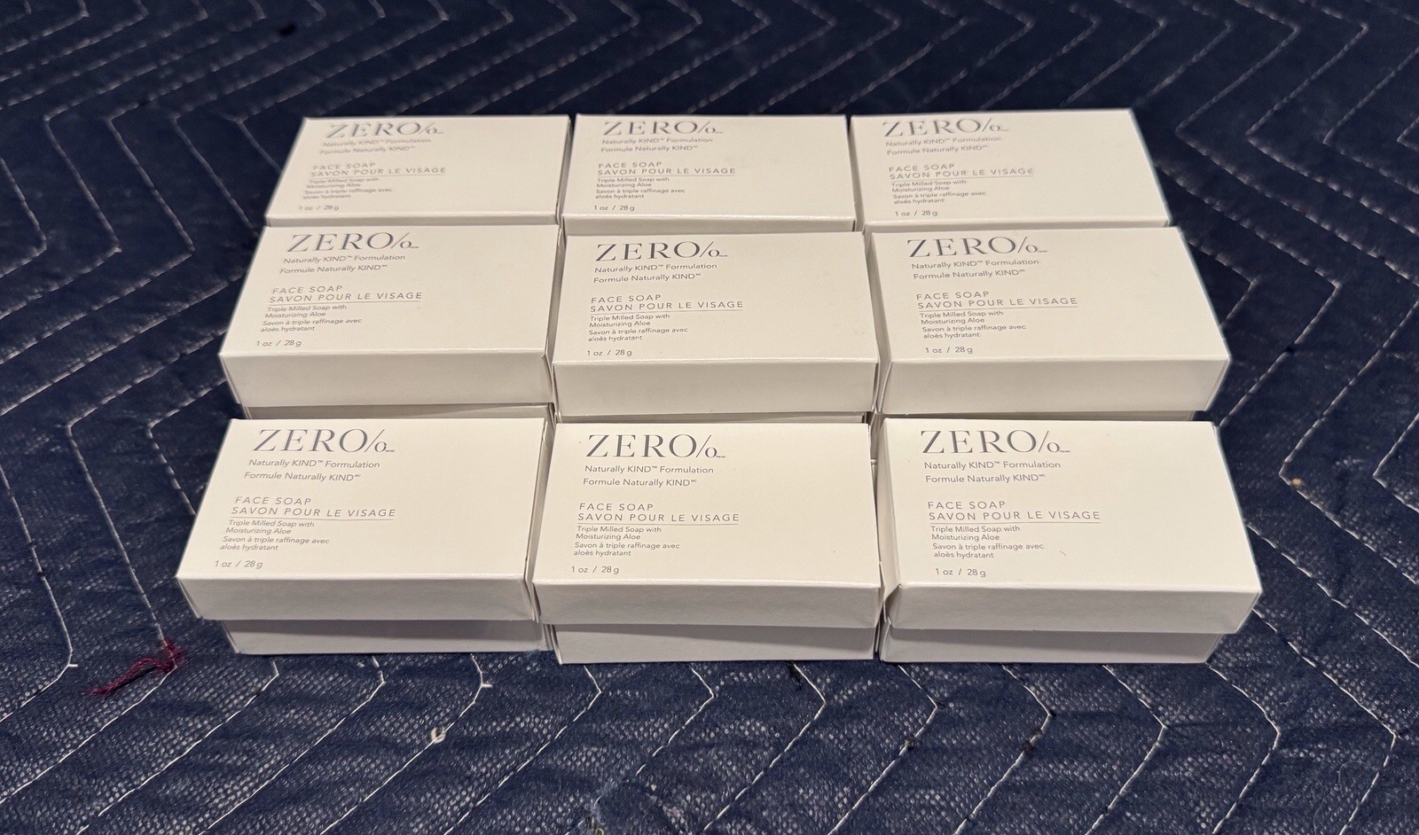 24 Bars Gilchrist & Soames Zero % Travel Soaps. Contains Aloe. TRAVEL
