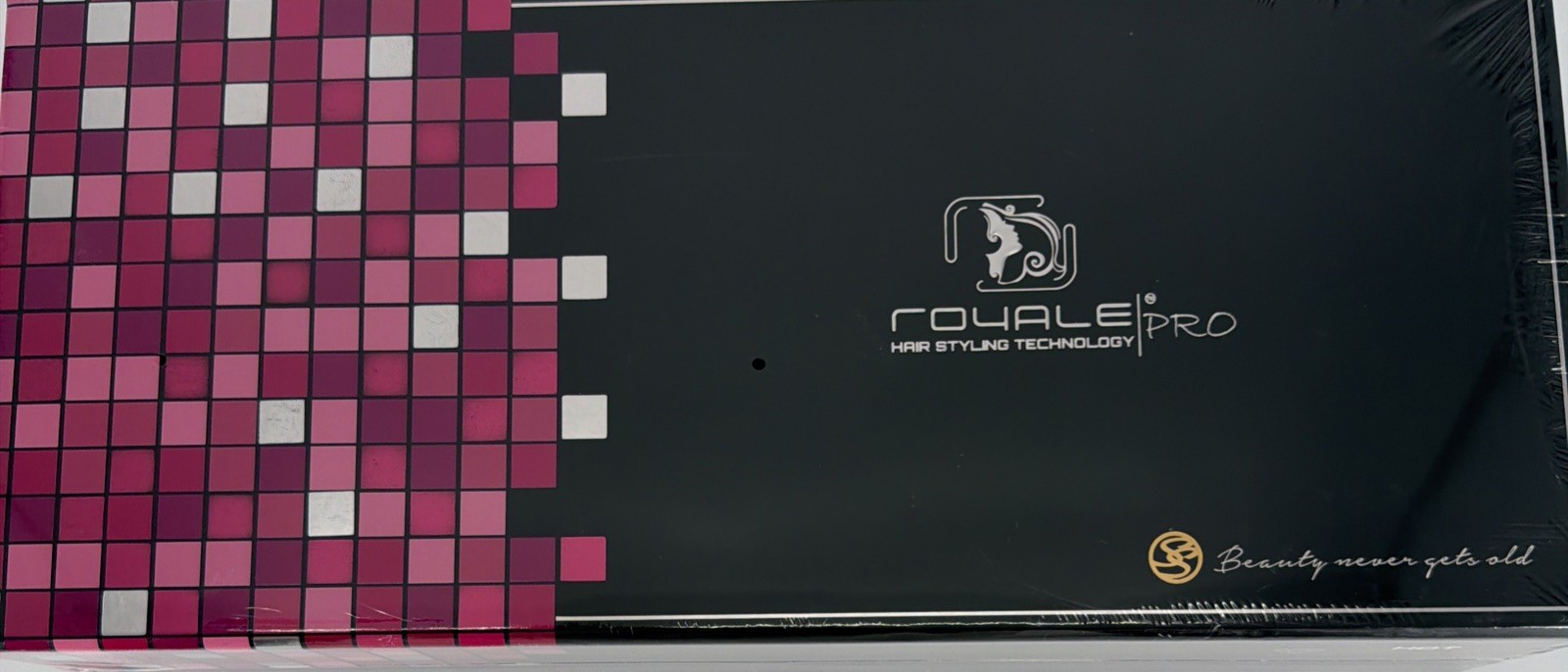 Royale Pro Hot Pink Hair Straightener Flat Iron Ceramic Plates Brand new in box 
