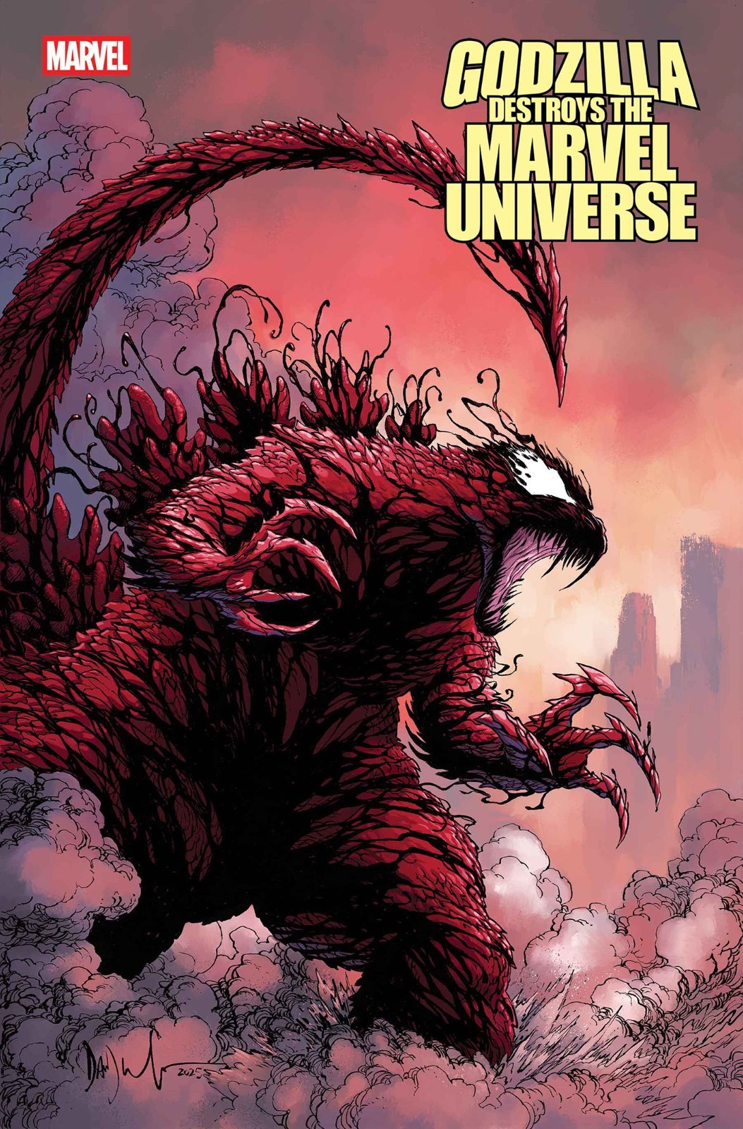 GODZILLA DESTROYS THE MARVEL UNIVERSE #5 DAVE WACHTER CARNAGE-ZILLA  *11/19/25