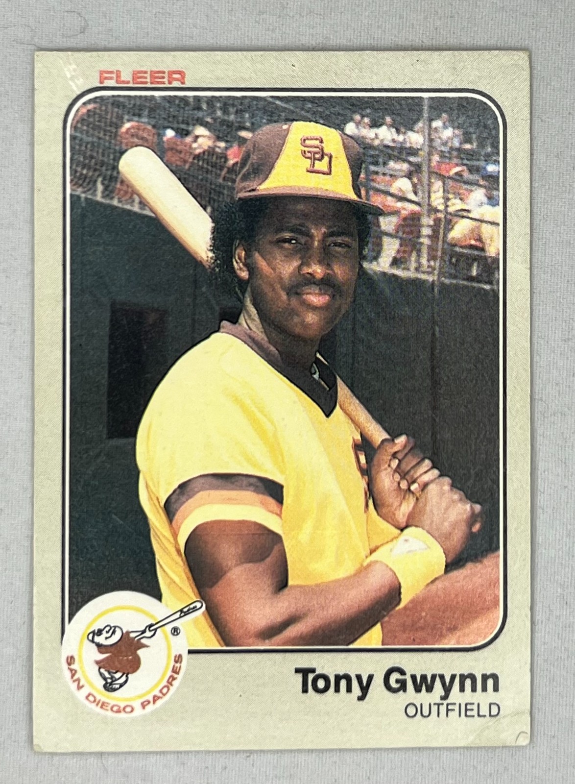 1983 Fleer Tony Gwynn #360 Rookie RC San Diego Padres HOF Vintage MLB Baseball