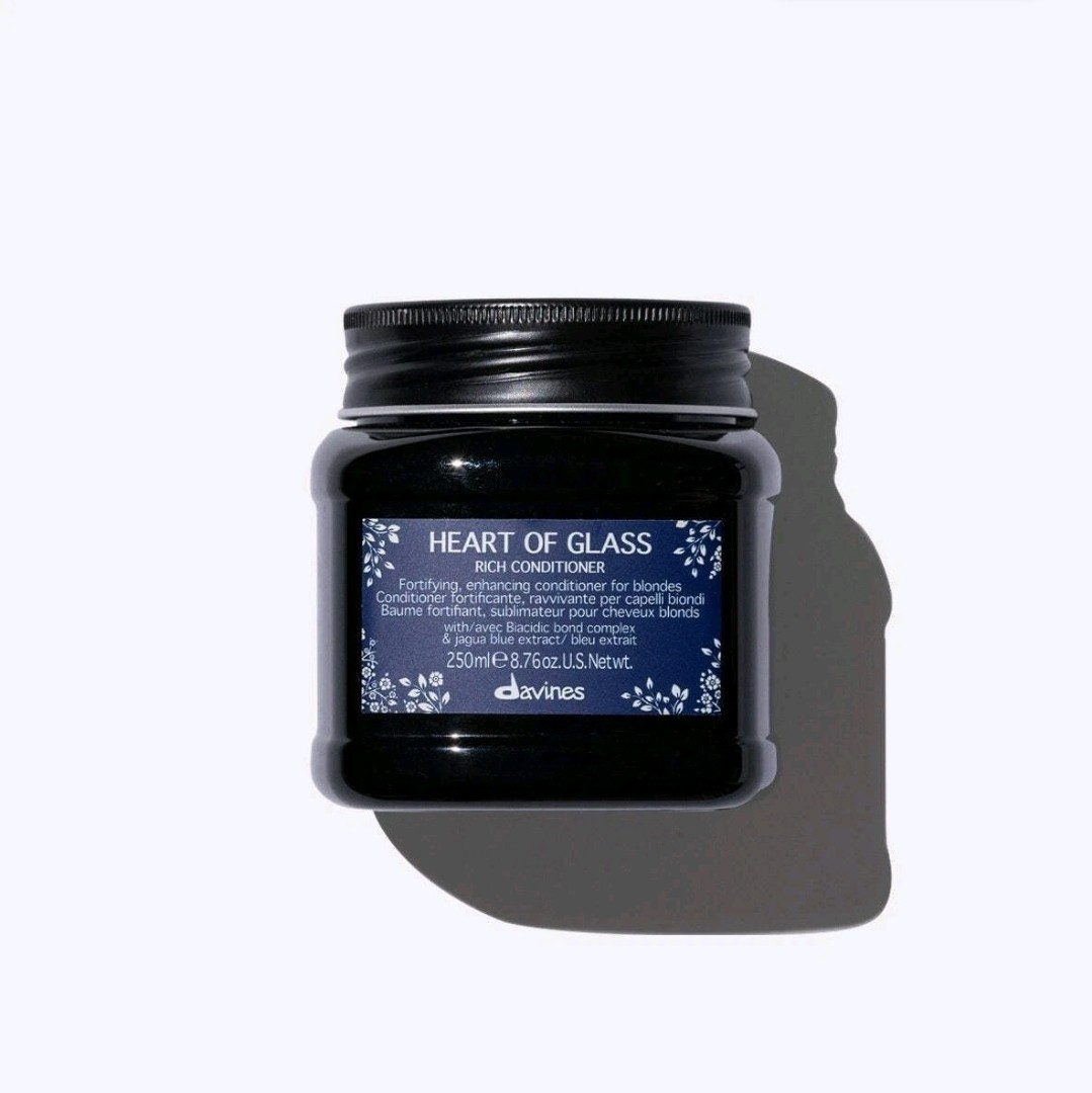 Davines HEART OF GLASS Rich Conditioner 8.76oz NEW  READ