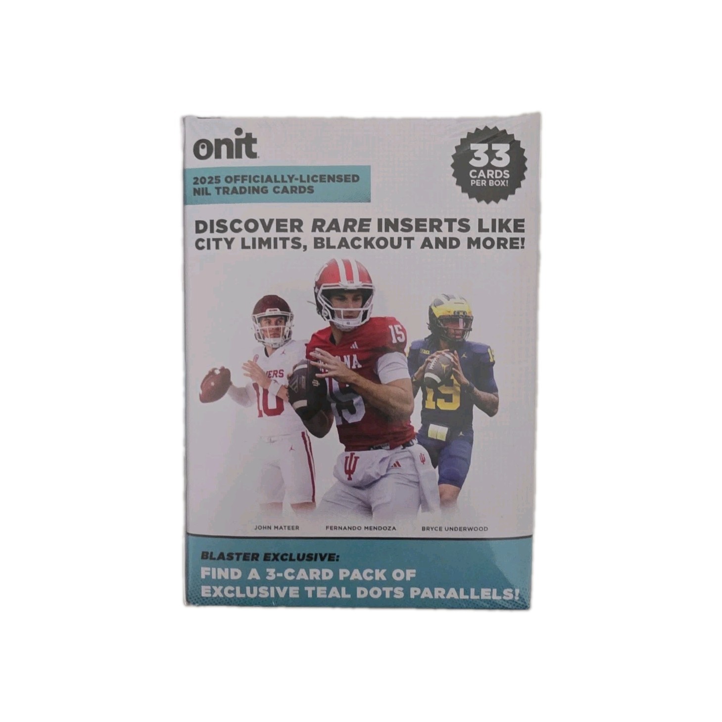 🏈 2025 Onit NCAA NIL Football Factory Sealed Blaster Box