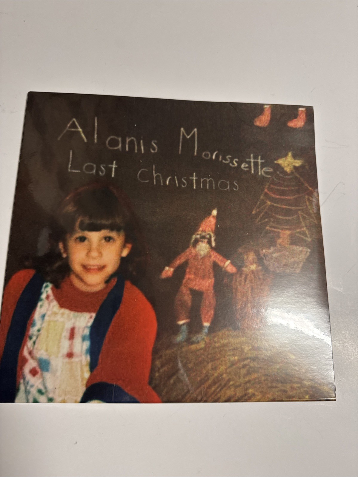 ALANIS MORISSETTE - LAST CHRISTMAS RED MARBLE VINYL New/Minor Cover Creases ALANIS MORISSETTE - LAST CHRISTMAS RED MARBLE VINYL New/Minor Cover Creases