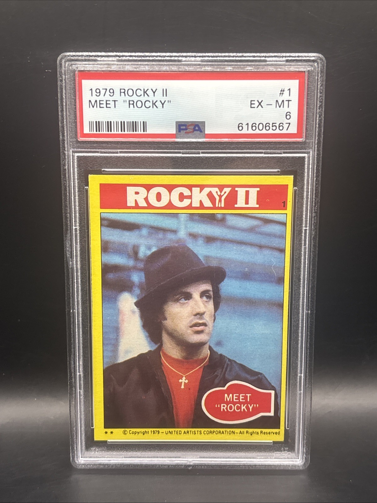 1979 Topps Rocky II # 1 Meet 