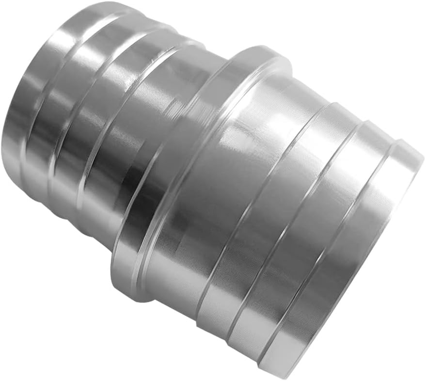 JoyTube 1 Pcs 1-1/4 to 1-1/2 Inch Radiator Hose Barb Adapter, Coupler Splice