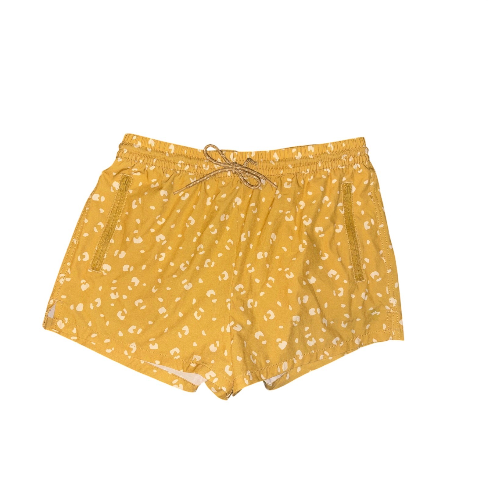 Billabong Adventure Division Mustard Yellow Animal Print Shorts Womens Medium Billabong Adventure Division Mustard Yellow Animal Print Shorts Womens Medium