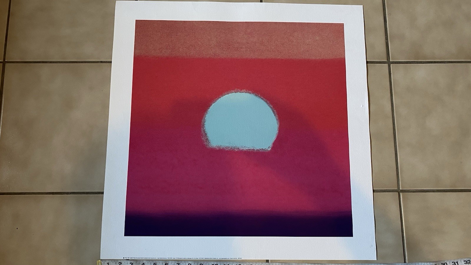 Andy Warhol Sunset 2016  Poster Print Pop Art New