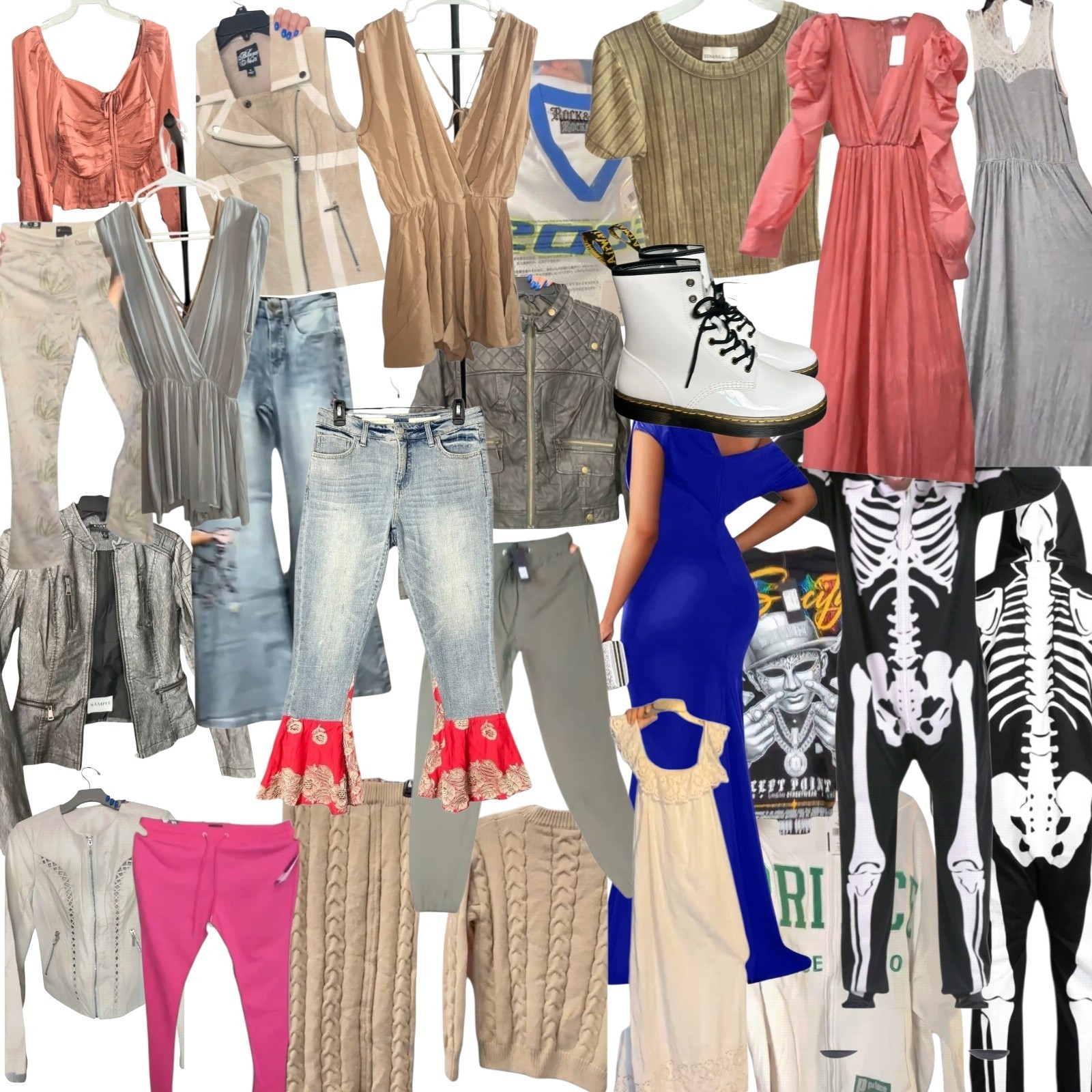 Bulk Clothing, Reseller Bundle $500 Wholesale Lot, High-Quality Clothing Mix