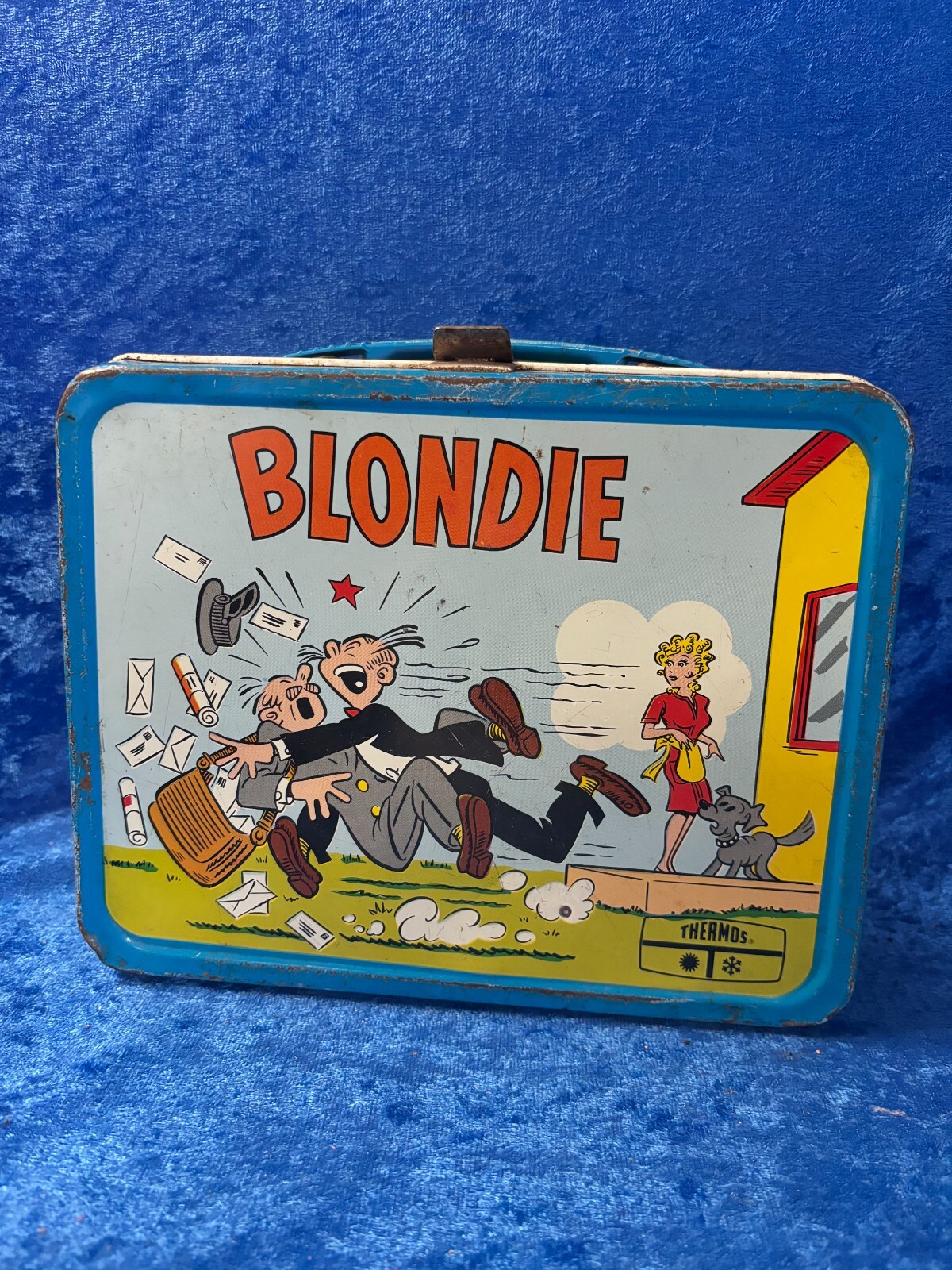 Vintage 1969 Blondie Metal Lunch Box