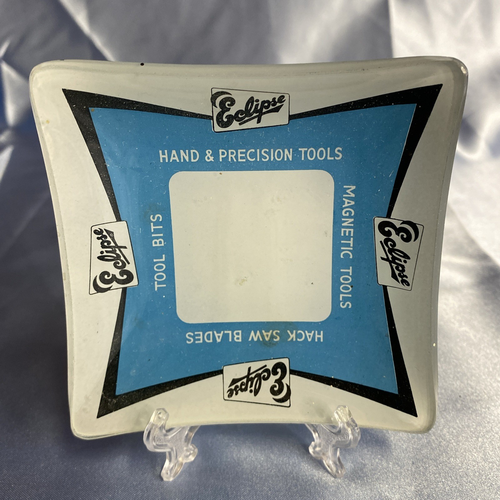 Vintage ECLIPSE TOOLS 1950s-1960s Advertising Ashtray UK JAMES NEILL England