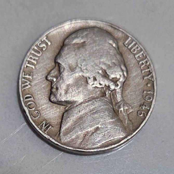 1946 Jefferson Nickel 5C Philadelphia Business Strike KM#192 1946 Jefferson Nickel 5C Philadelphia Business Strike KM#192