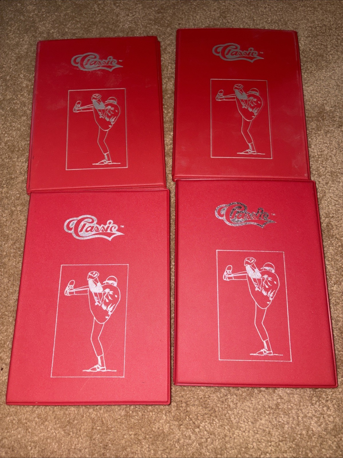 1992 Classic Conlon Collectio Baseball Card Sets With Binders 1992 Classic Conlon Collectio Baseball Card Sets With Binders